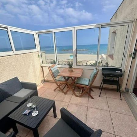 Grand Large Appartement Terrasse Front De Mer Barcares 르발카레스 외부 사진