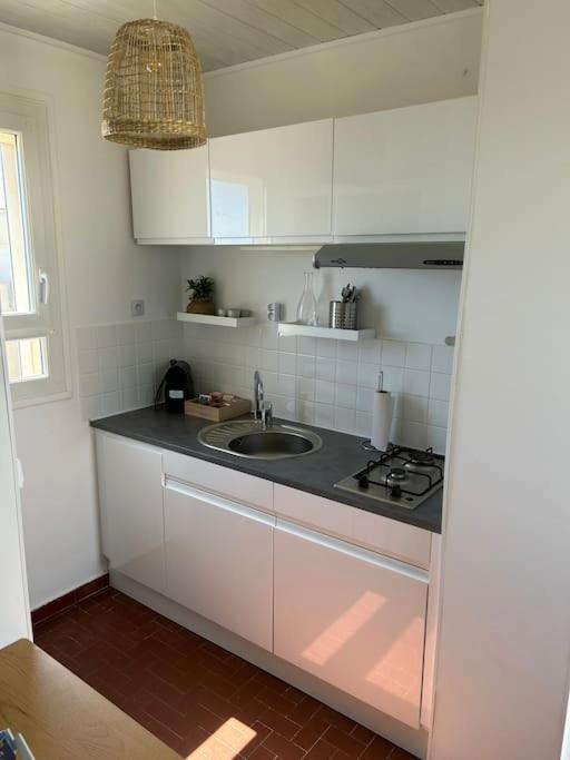 Grand Large Appartement Terrasse Front De Mer Barcares 르발카레스 외부 사진