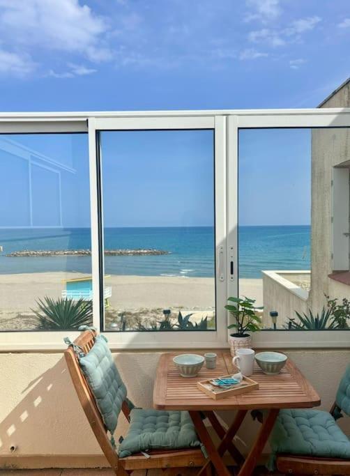 Grand Large Appartement Terrasse Front De Mer Barcares 르발카레스 외부 사진